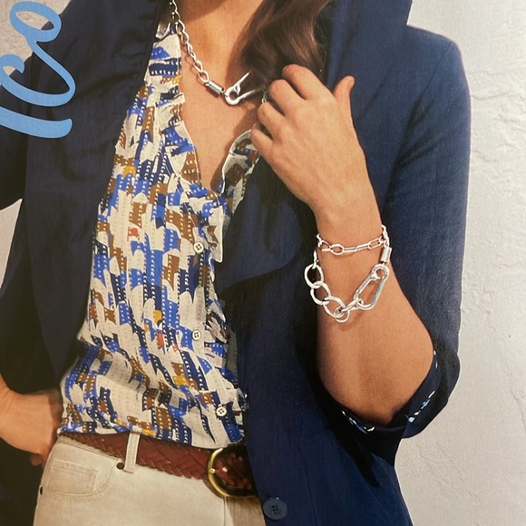 Large CAbi Jigsaw Tank Blouse - Picture 2 of 7